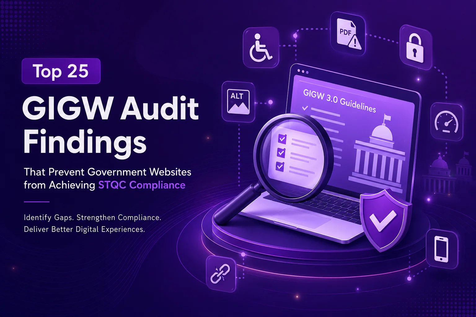 Top 25 GIGW Audit Findings for STQC Compliance (2026)