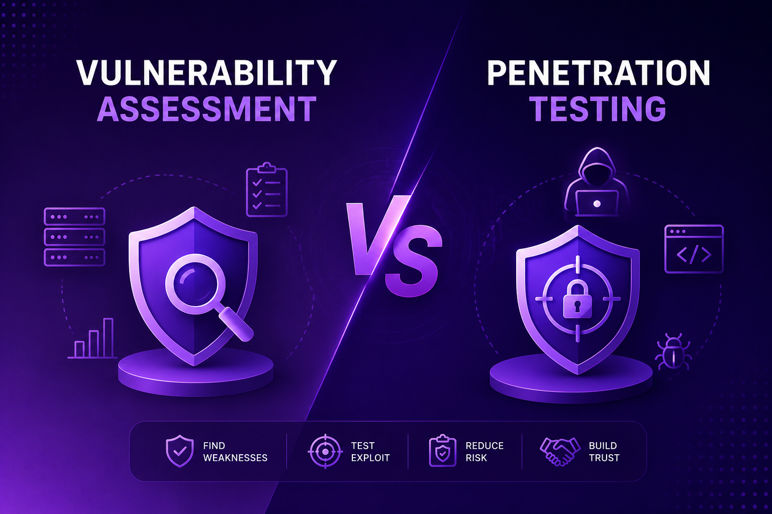 Vulnerability Assessment vs Penetration Testing