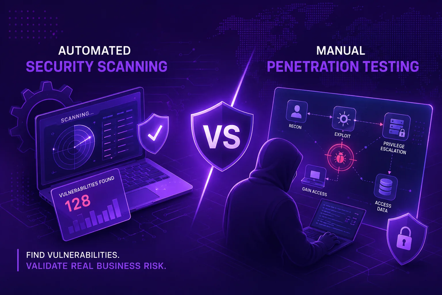 Why Automated Vulnerability Scans Are Not Enough: The Business Value of Manual Penetration Testing